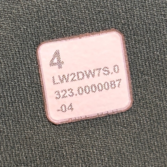 Lululemon Align Asymmetrical Bra Light Support, A/B Cup, Medium Forest Green 4 - Picture 7 of 7